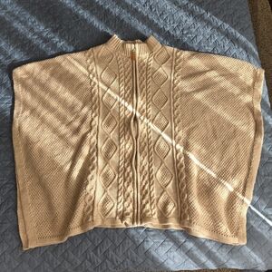 Cupcakes & Cashmere Tan Knit Sweater